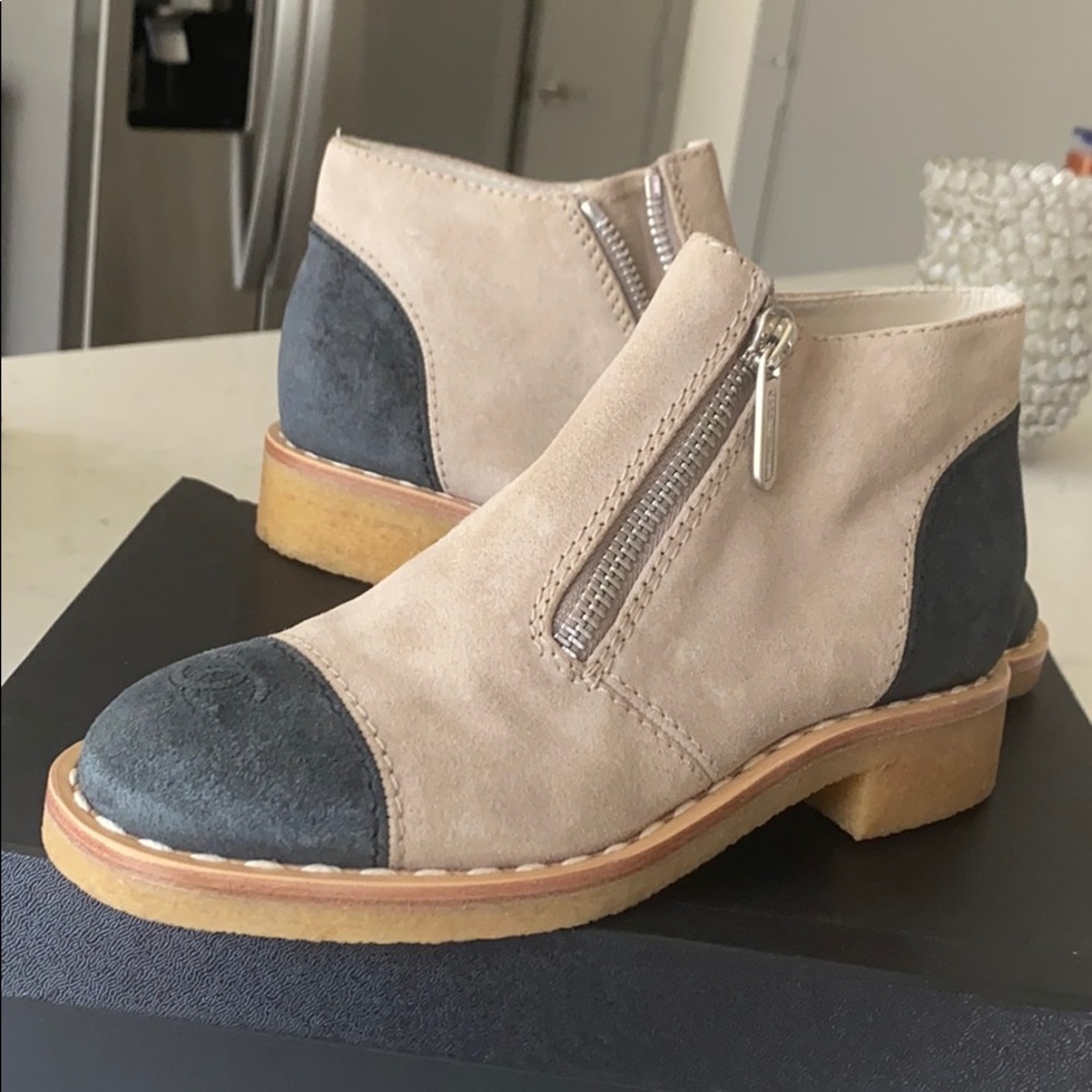 Chanel short boots
